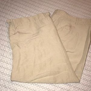 🌸 4x20 🌸LIZ CLAIBORNE FIRST ISSUE LINEN CAPRI 12